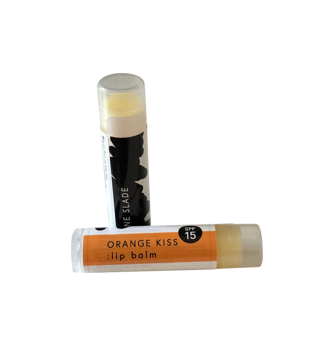 LIP BALM: ORANGE KISS - SPF 15